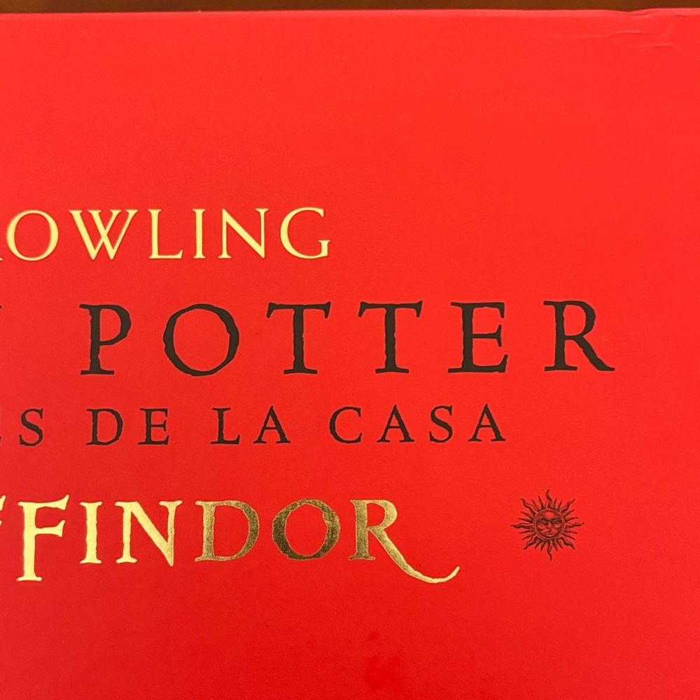 Red and Black Notebook Set. - Harry Potter set - in Spanish - Picture 8 of 8
